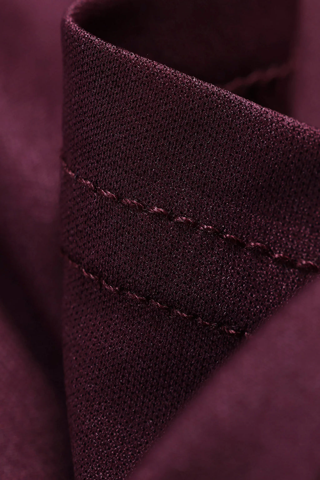 Purple Velvet Long Sleeve Lace V-Neck Maxi Dress