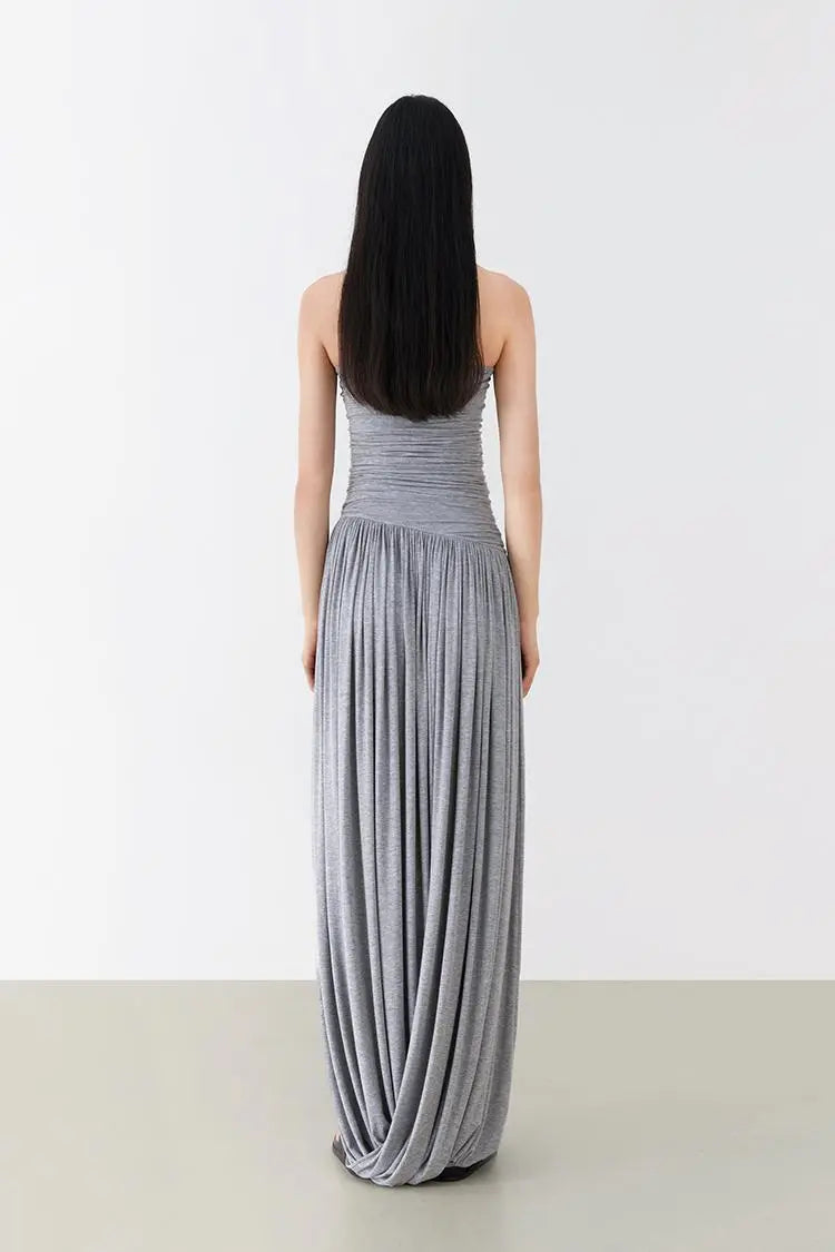 Tube Ruched Strapless Dress
