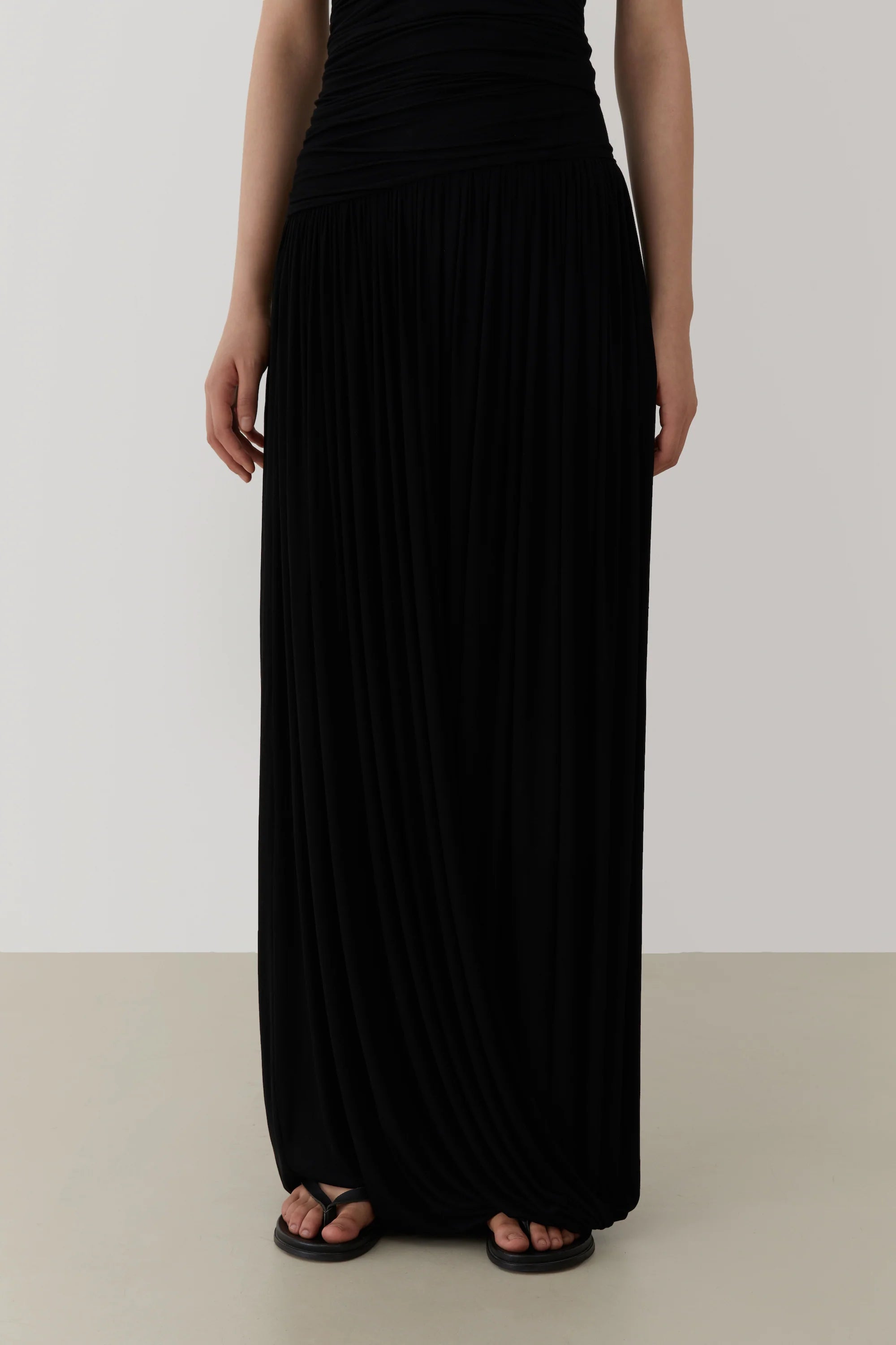 Tube Ruched Strapless Dress