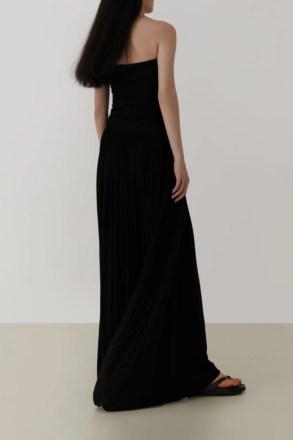 Tube Ruched Strapless Dress